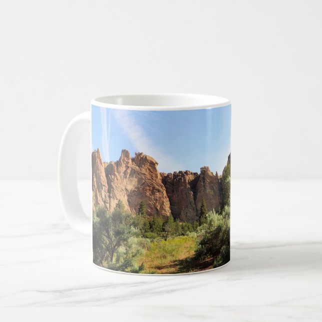Caneca De Café Smith Rock State Park, Oregon (Frente Esquerda)