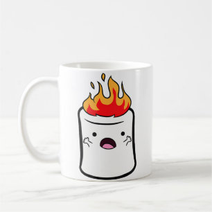 Caneca De Café Smores S'Mores Camping Marshmallow Halloween Marsh