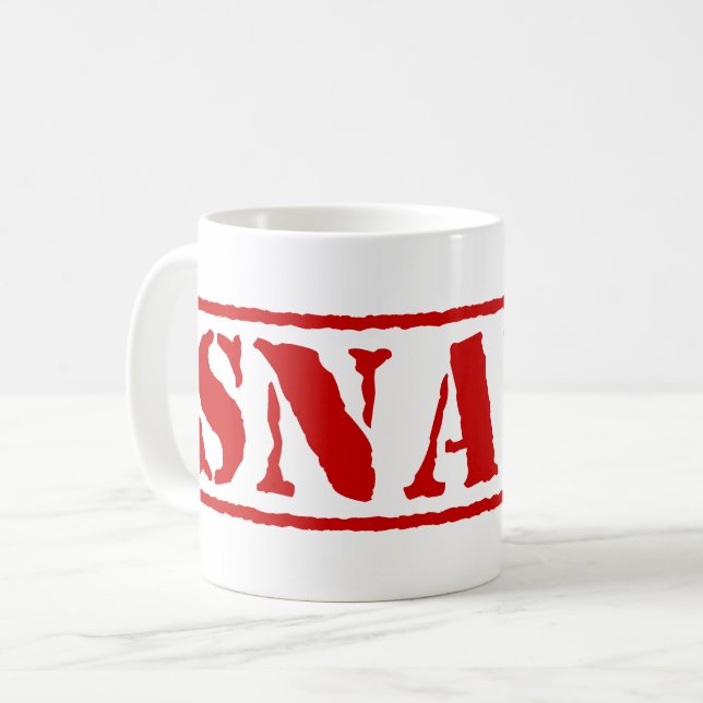 CANECA DE CAFÉ SNAFU (Frente Esquerda)
