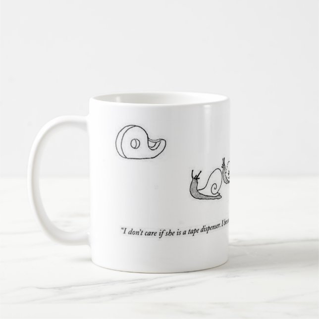 CANECA DE CAFÉ SNAIL LOVE (Esquerda)