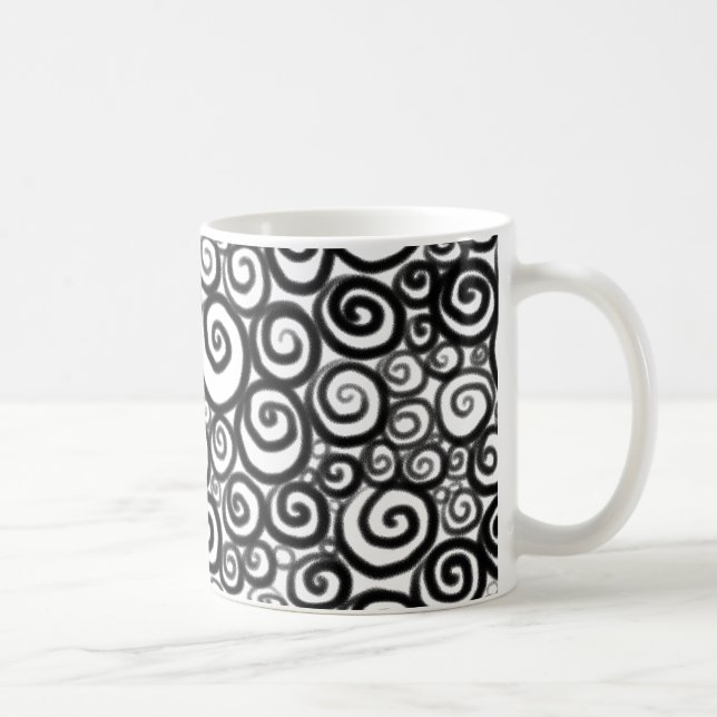 Caneca De Café Snails BW Mug (Direita)