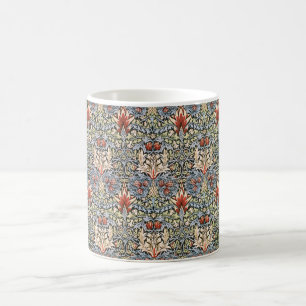 Caneca De Café Snakeshead Pattern (por William Morris)