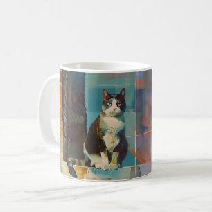 Caneca De Café Snarky Cat Dominic