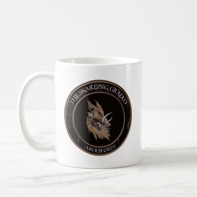 Caneca De Café Snarling Graeko Classic Mug (Esquerda)
