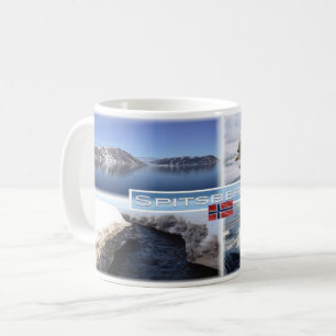 Caneca De Café SNO Spitsbergen - Svalbard - Fjord - Urso Polar -