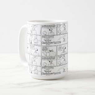 Caneca De Café Snoopy & Charlie Brown Inglês Muffin
