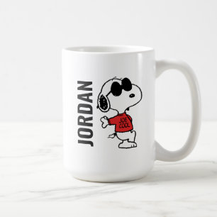 Caneca De Café Snoopy "Joe Legal" em pé