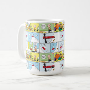 Caneca De Café Snoopy Sled Riding Comida Dish