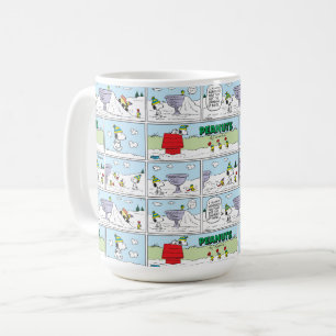Caneca De Café Snoopy & The Zamboni Crew