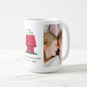 Caneca De Café Snoopy & Woodstock Doghouse Melhor Avó Nunca