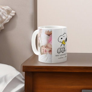 Caneca De Café Snoopy & Woodstock   Melhor Avô - Foto