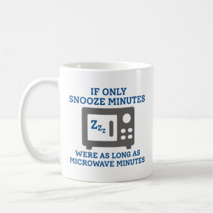 Caneca De Café Snooze Minutos
