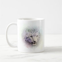 Snow Leopard Wildlife Coffee Mug