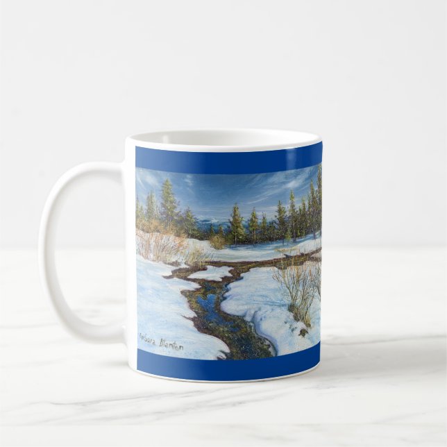 Caneca De Café Snow Melt (Esquerda)