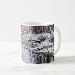 Caneca De Café Snow Riverside Coffee Mug