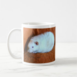 Caneca De Café Snowball White Rat Mug