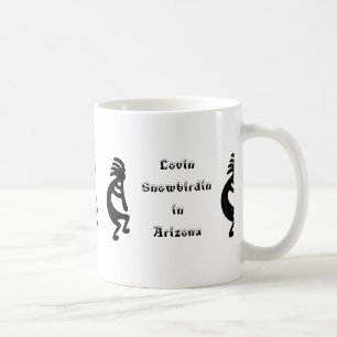 Caneca De Café Snowbird da arizona de Kokopelli