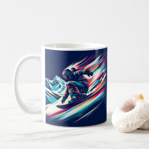 Caneca De Café Snowboard