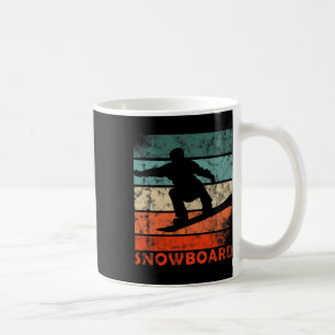 Caneca De Café Snowboard Air On Powder Day Snowboarder Vintage