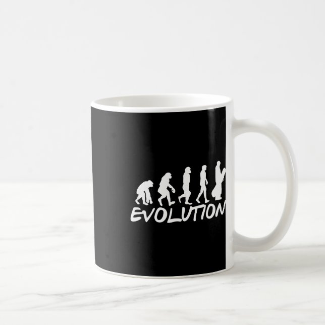 Caneca De Café Snowboard Evolution Snowboard (Direita)
