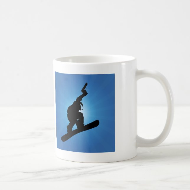 Caneca De Café Snowboard Outlaw (Direita)