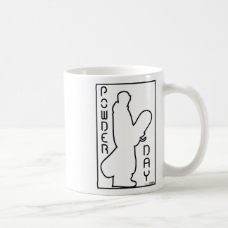 Caneca De Café Snowboard Ski Winter Sports Snow Day Logo