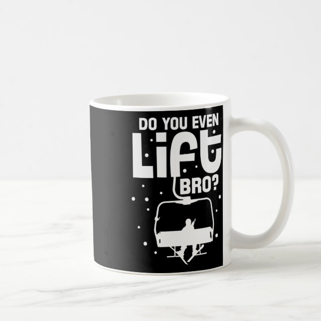 Caneca De Café Snowboard Snowboard Funny Snowboarder 1 (Direita)