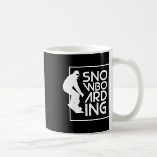 Caneca De Café Snowboard Snowboard Gift Love Snowboard