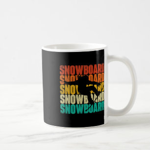 Caneca De Café Snowboard - Snowboard Snowboard Snowboard Descida
