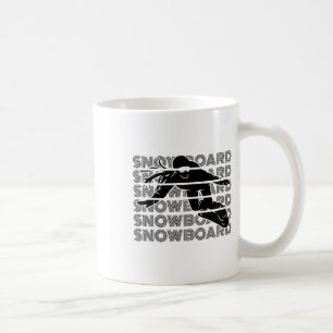 Caneca De Café Snowboard Women Snowboard Snowboard Snowboard 1