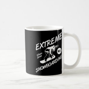 Caneca De Café Snowboarder Extreme Snowboard Winter Sports Sno