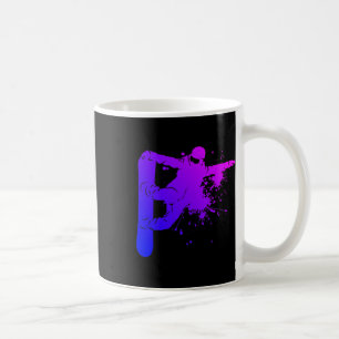 Caneca De Café Snowboarder Men's Snowboard Winter Sports