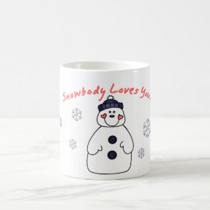 Caneca De Café Snowbody ama You Holiday Mug