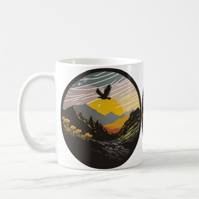 Caneca De Café Snowdonia (Esquerda)