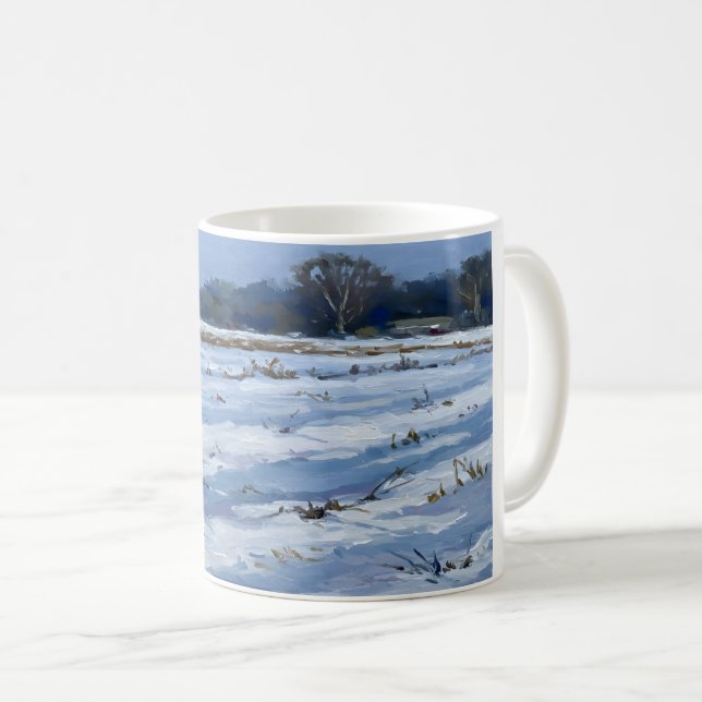 Caneca De Café Snowfield (Frente Esquerda)