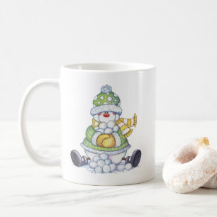 Caneca De Café Snowman