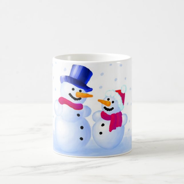 Caneca De Café Snowman (Centro)