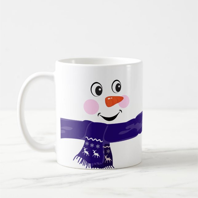Caneca De Café Snowman (Esquerda)