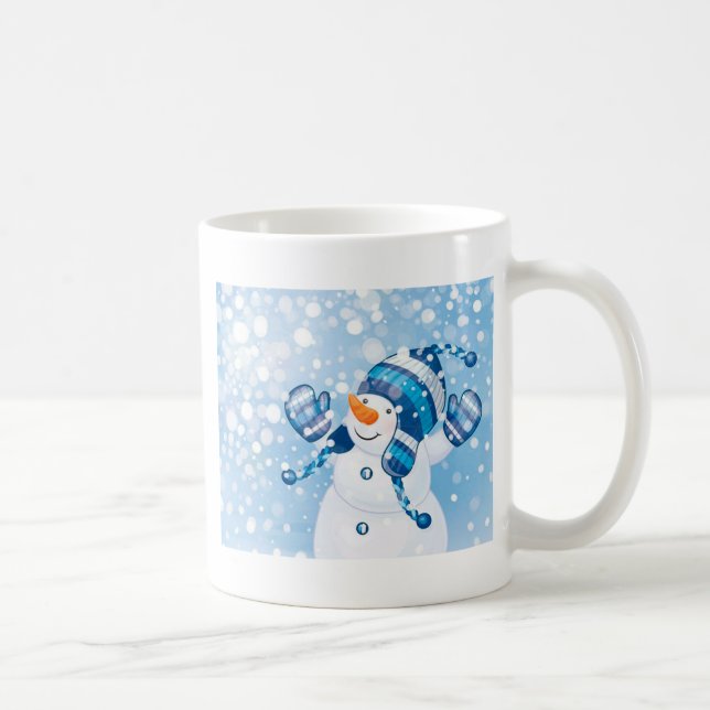 Caneca De Café Snowman (Direita)