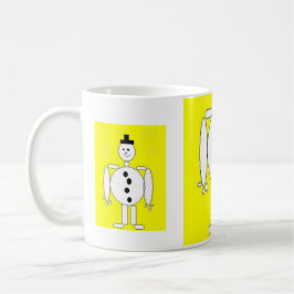 Caneca De Café Snowman