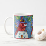 CANECA DE CAFÉ SNOWMAN BODYGUARD, CHRISTMAS CARDINHEIRO REDBIRD<br><div class="desc">ARMADO COM BALAS DE NEVE. MUG CARDINAL HUMOROSO *Personalize ... Procure itens correspondentes Susan Brack Designs</div>