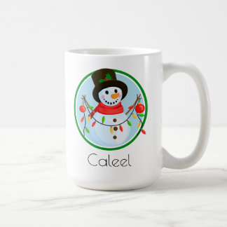 Caneca De Café Snowman Christmas Mug: Sip in Holiday