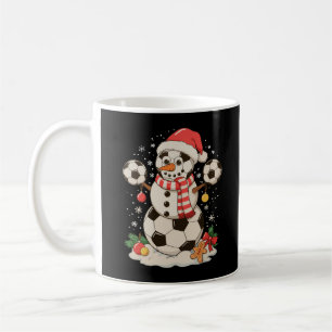 Caneca De Café Snowman Futebol Natal Férias de Natal Esporte do N