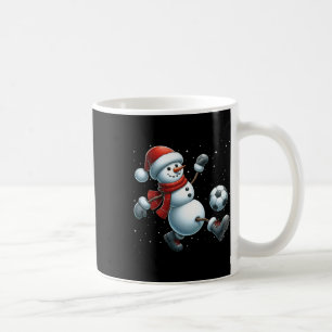 Caneca De Café Snowman Futebol Soccer Café da Neve Meninas Crianç
