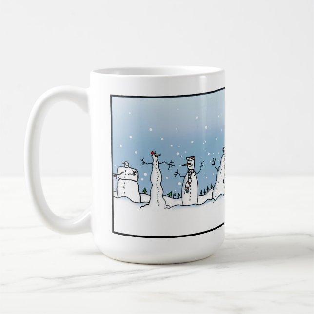 Caneca De Café Snowman Mug (Esquerda)