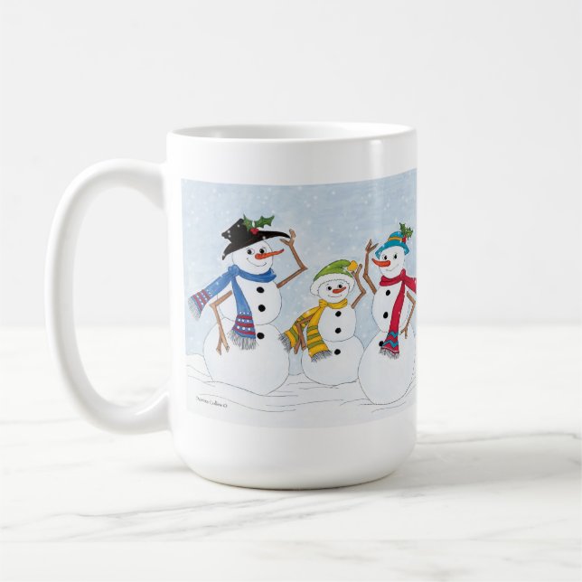 Caneca De Café Snowman Mug (Esquerda)