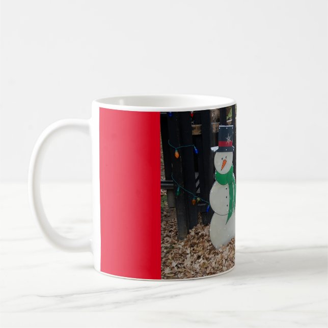 Caneca De Café Snowman no inverno para o Natal (Esquerda)