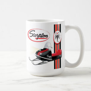 Caneca De Café Snowmobiles de Escorpião
