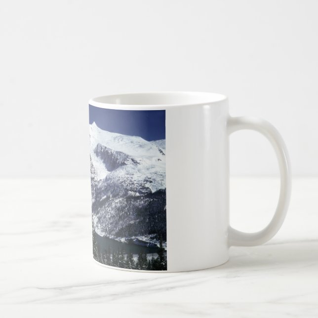 Caneca De Café Snowy Colorado Mountain Mugs (Direita)
