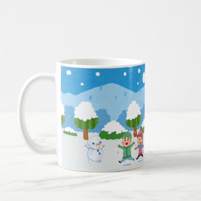 Caneca De Café Snowy Fairytale (Esquerda)